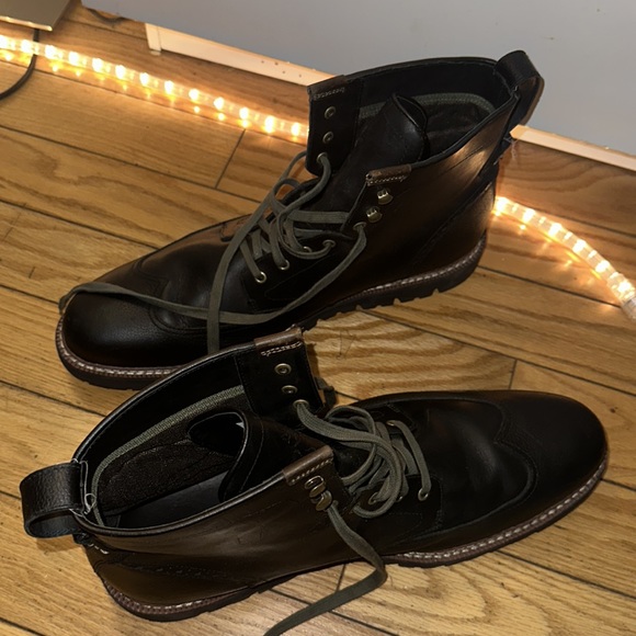 Timberland Earthkeepers Britton Hill Wing Tip Boot size 15M - Picture 7 of 7